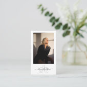 Modern Professional Photo Visitekaartje (Staand voorkant)