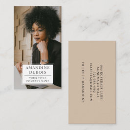 Modern Professional Photo Visitekaartje