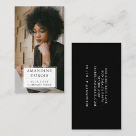 Modern Professional Photo Visitekaartje