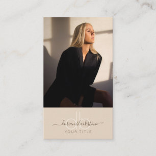 Modern Professional Photo Visitekaartje