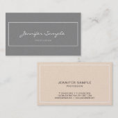 Modern Professional Premium - pachtig - luxe luxe Visitekaartje (Voorkant / Achterkant)