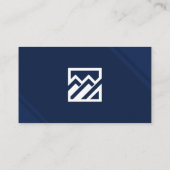 Modern Professional Realtor Photo Visitekaartje (Achterkant)