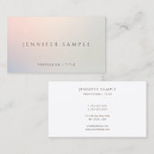 Modern Professional Simple Template Elegant Visitekaartje (Voorkant / Achterkant)