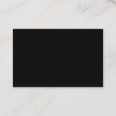 Modern Professional Stijlvol Chic Visitekaartje (Achterkant)