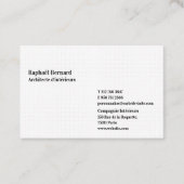 Modern Professional Stijlvol Chic Visitekaartje (Voorkant)