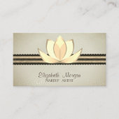 Modern Professional Stijlvol Modern, Lotus Visitekaartje (Voorkant)