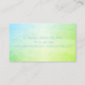 Modern Professional stijlvolle lips Visitekaartje (Achterkant)