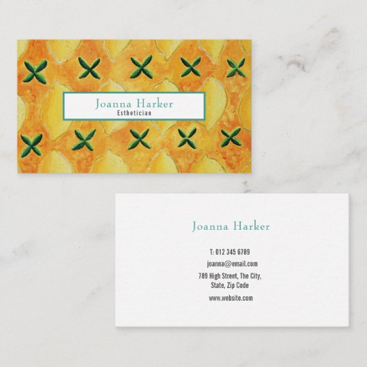 Modern Professional Visitekaartje (Voorkant / Achterkant)