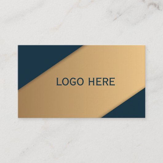 Modern Professional Visiting Card with QR Code Visitekaartje (Voorkant)