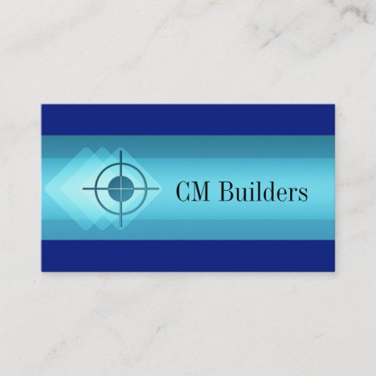 Modern professionalisme visitekaartje (Voorkant)