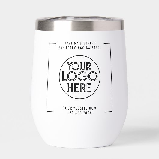 Modern professioneel bedrijf aangepaste Logo (Achterkant)