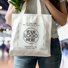 Modern professioneel bedrijf aangepaste Logo Tote Bag