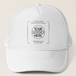 Modern professioneel bedrijf aangepaste Logo Trucker Pet