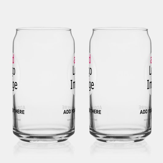 Modern Professioneel  Bedrijf Chic Blikvorm Glas (Links)