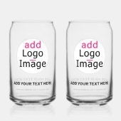 Modern Professioneel  Bedrijf Chic Blikvorm Glas (Achterkant)