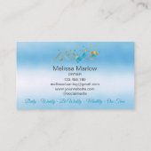 Modern professioneel commercieel schoonmaakhuis visitekaartje (Achterkant)