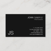 Modern professioneel, creatief, minimalistisch ont visitekaartje (Voorkant)