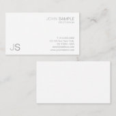 Modern Professioneel Creatief Minimalistisch Visitekaartje (Voorkant / Achterkant)