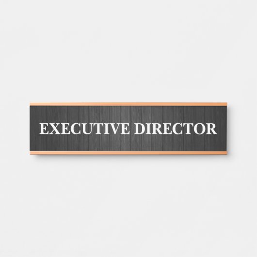Modern Professioneel Deur Bord Deurbordje (Voorkant)