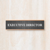 Modern Professioneel Deur Bord Deurbordje (Voorkant)