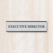 Modern Professioneel Deur Bord Deurbordje (Voorkant)