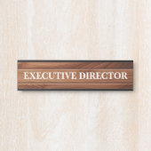 Modern Professioneel Deur Bord Deurbordje (Voorkant)