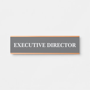 Modern professioneel deur bord deurbordje