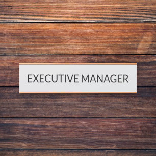 Modern professioneel deur bord deurbordje