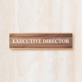 Modern Professioneel Deur Bord Deurbordje (Voorkant)