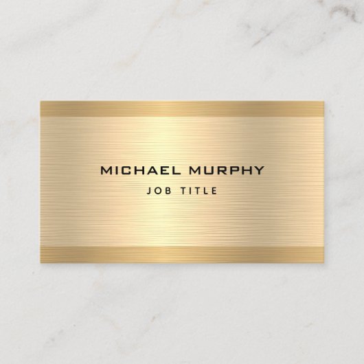 Modern Professioneel Eenvoudig Script Minimalist Visitekaartje (Voorkant)