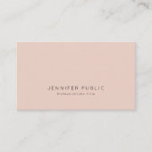Modern professioneel elegant minimalistisch ontwer visitekaartje (Voorkant)