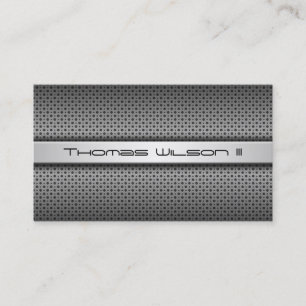 Modern professioneel geperforeerd metaal Visitekaa Visitekaartje