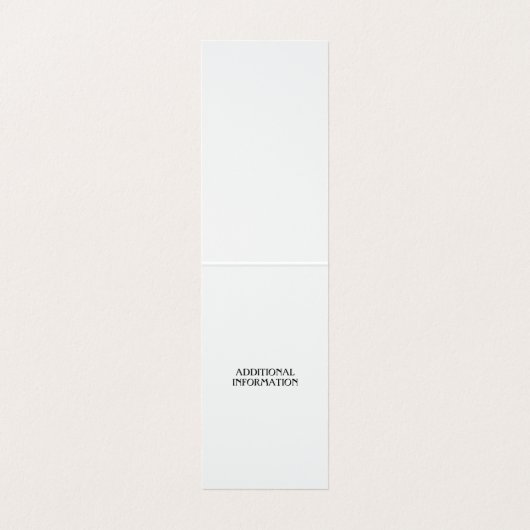 Modern Professioneel Groen Trendy Visitekaartje (Binnenkant ongevouwen)