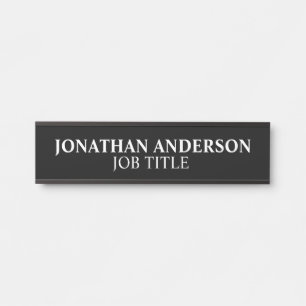 Modern professioneel Kantoor deurteken Deurbordje