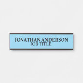 Modern professioneel Kantoor deurteken Deurbordje (Voorkant)