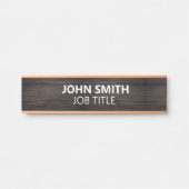 Modern professioneel Kantoor deurteken Deurbordje (Voorkant)