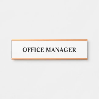 Modern professioneel Kantoor deurteken Deurbordje