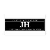 Modern Professioneel Kordaat | Retouradres Zelfinktende Stempel (Design)