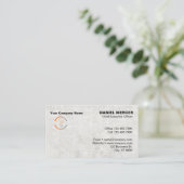 Modern professioneel logo-ontwerp visitekaartje (Staand voorkant)