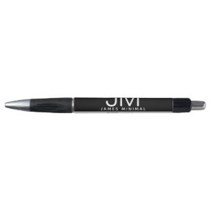 Modern Professioneel Minimaal Design Zwart & Wit Pen