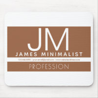 Modern professioneel minimaal ontwerp | Bruin & Wi