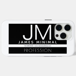 Modern professioneel minimalistisch ontwerp   Zwar iPhone 15 Pro Max Hoesje