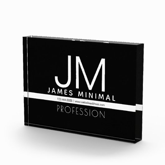 Modern professioneel minimalistisch ontwerp | Zwar Fotoblokken (Rechts)