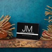 Modern professioneel minimalistisch ontwerp | Zwar Fotoplaat (Zijkant)