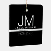 Modern professioneel minimalistisch ontwerp | Zwar Keramisch Ornament (Rechts)