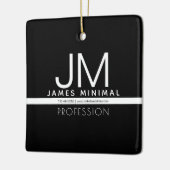 Modern professioneel minimalistisch ontwerp | Zwar Keramisch Ornament (Links)