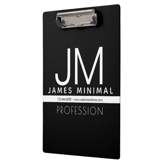 Modern professioneel minimalistisch ontwerp | Zwar Klembord (Links)