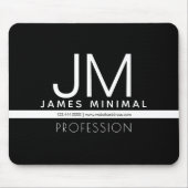 Modern professioneel minimalistisch ontwerp | Zwar Muismat (Voorkant)