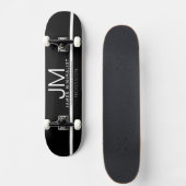 Modern professioneel minimalistisch ontwerp | Zwar Persoonlijk Skateboard (Voorkant)