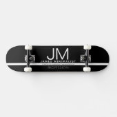 Modern professioneel minimalistisch ontwerp | Zwar Persoonlijk Skateboard (Horizontaal)